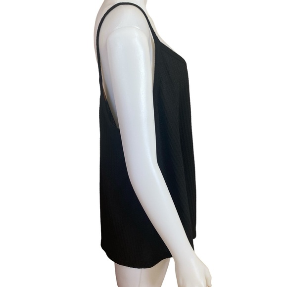 SHEIN Curve 3XL women's black pullover stretchy tank top rounded neckline summer - Picture 2 of 9